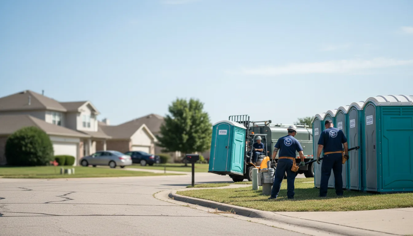 Porta Potty Rental in Woodland, PA near me